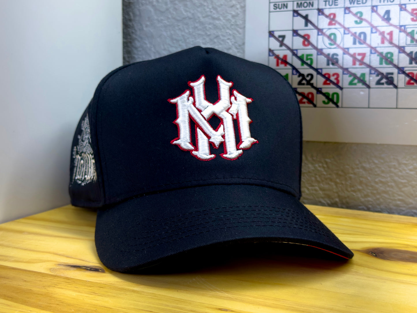 Black MX Cap w/ Flag Underbrim